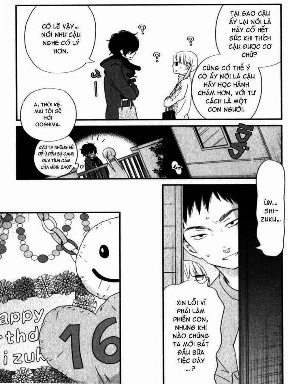 Truyện Tranh Quái Vật Bàn Bên - Tonari No Kaibutsu-Kun trang 4