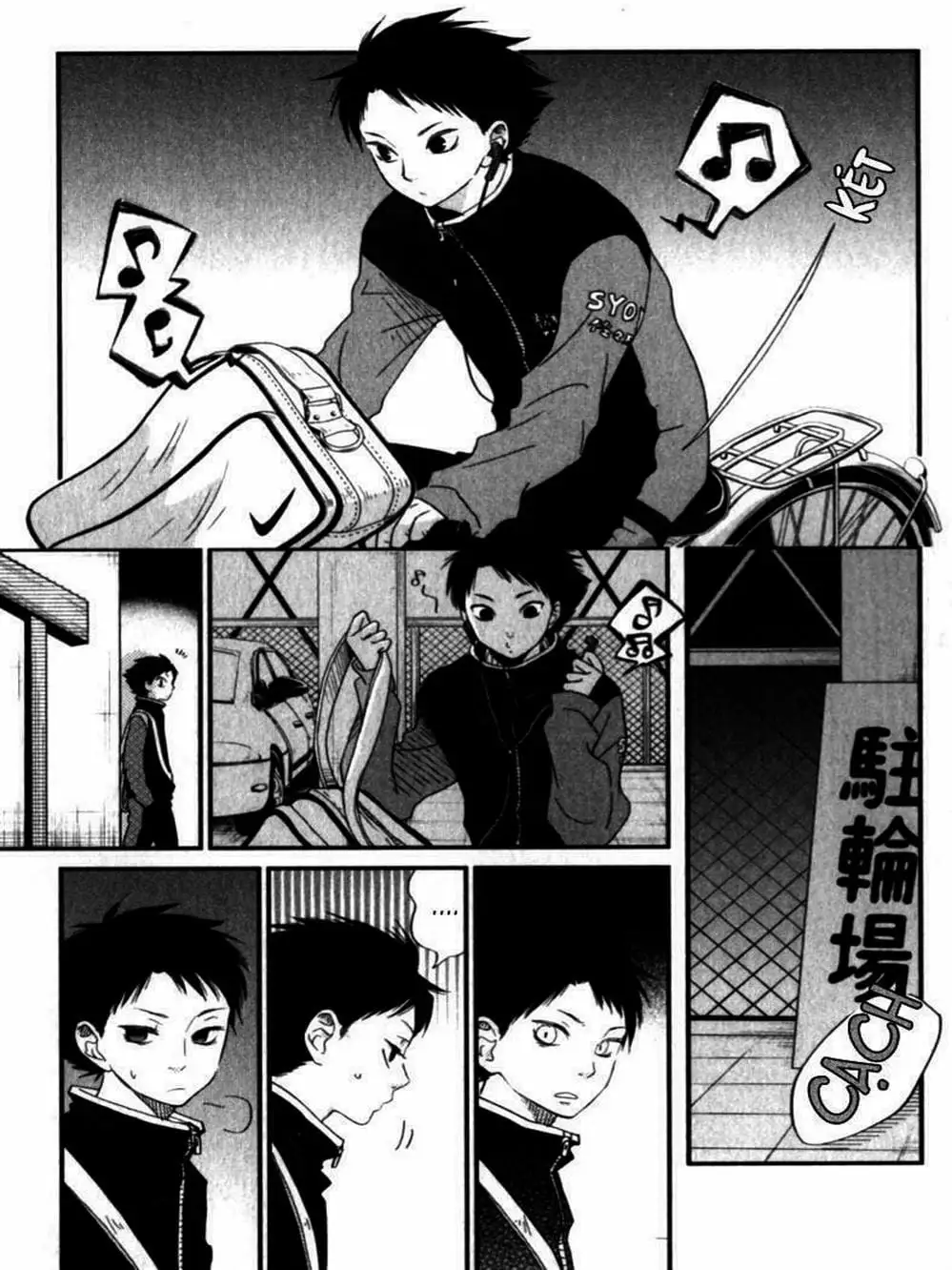 Truyện Tranh Quái Vật Bàn Bên - Tonari No Kaibutsu-Kun trang 4