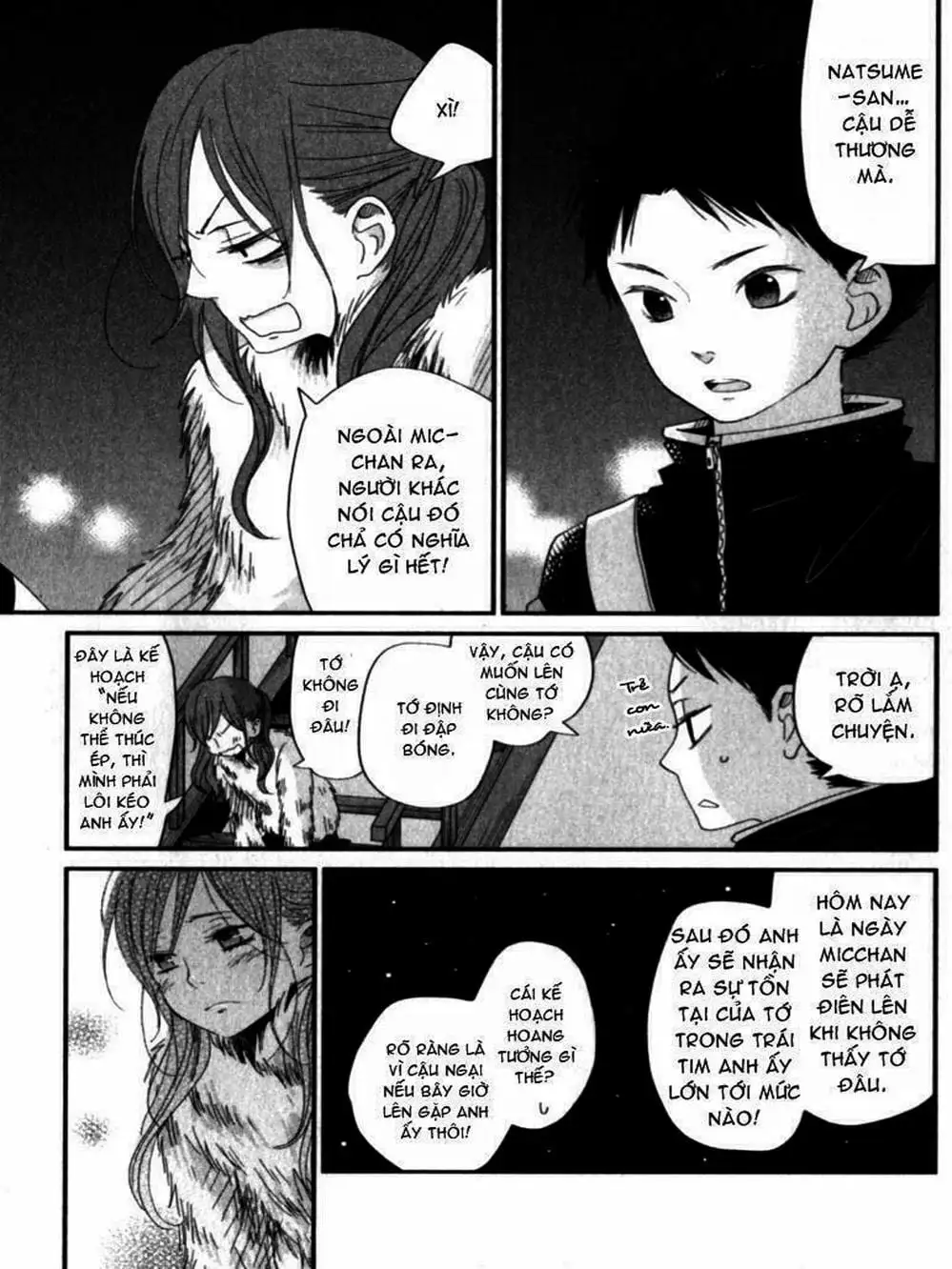 Truyện Tranh Quái Vật Bàn Bên - Tonari No Kaibutsu-Kun trang 4