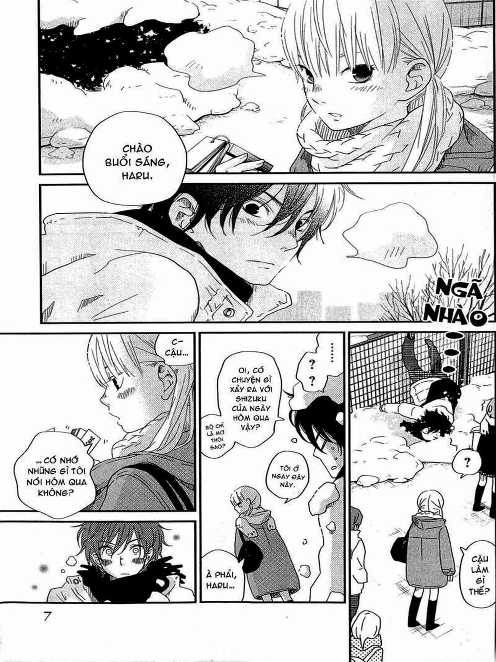 Truyện Tranh Quái Vật Bàn Bên - Tonari No Kaibutsu-Kun trang 4