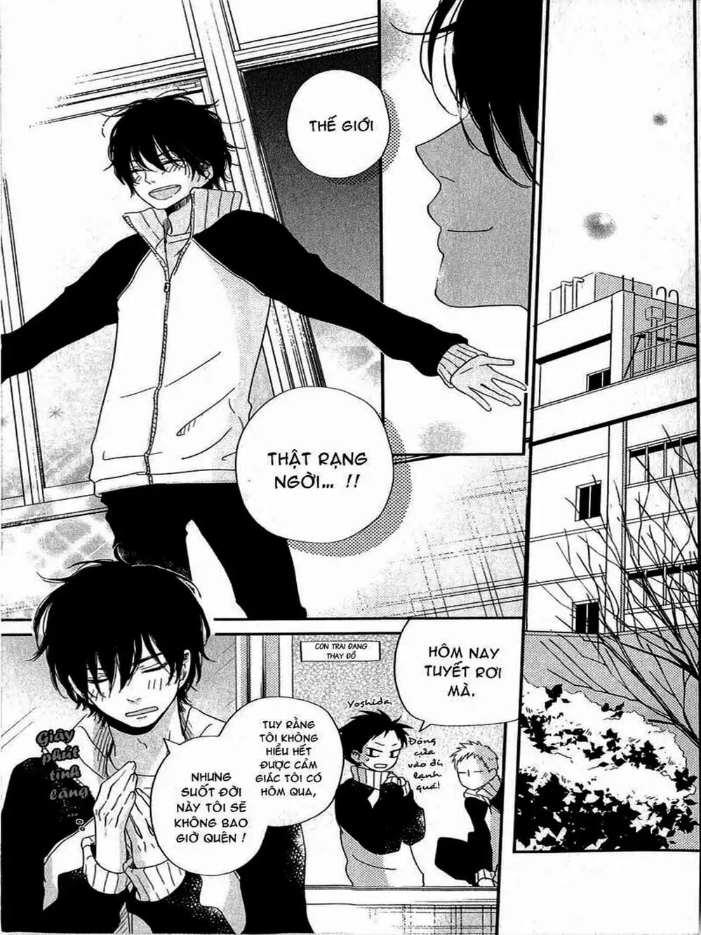 Truyện Tranh Quái Vật Bàn Bên - Tonari No Kaibutsu-Kun trang 4