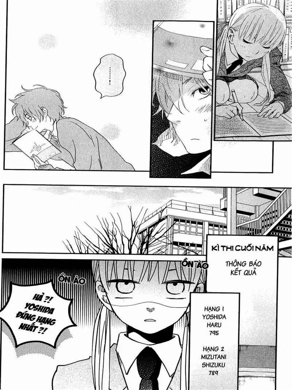 Truyện Tranh Quái Vật Bàn Bên - Tonari No Kaibutsu-Kun trang 4