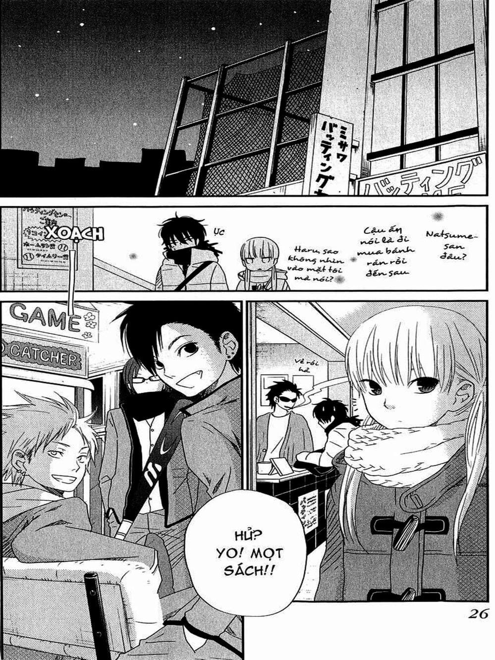 Truyện Tranh Quái Vật Bàn Bên - Tonari No Kaibutsu-Kun trang 4