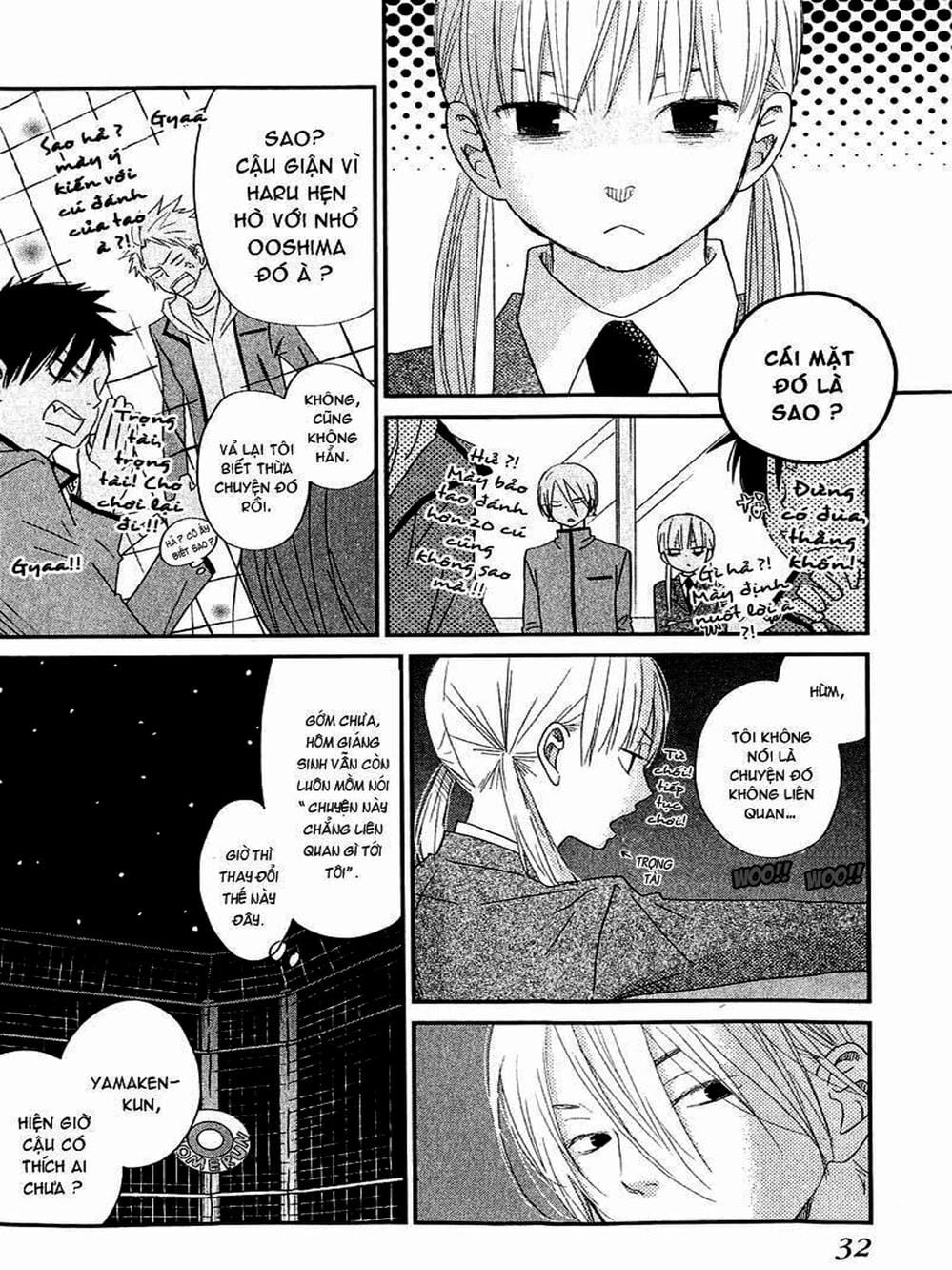 Truyện Tranh Quái Vật Bàn Bên - Tonari No Kaibutsu-Kun trang 4