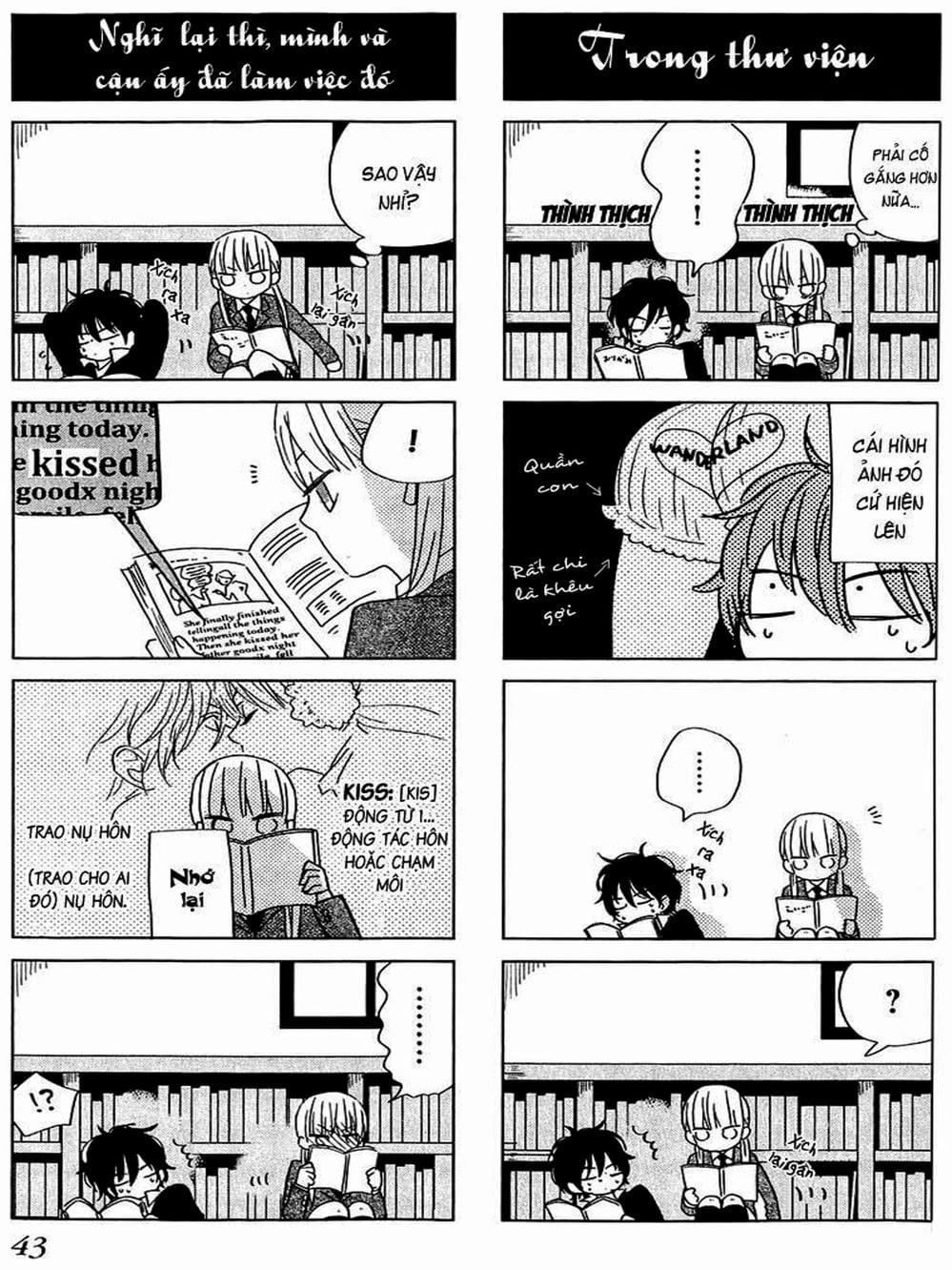 Truyện Tranh Quái Vật Bàn Bên - Tonari No Kaibutsu-Kun trang 4