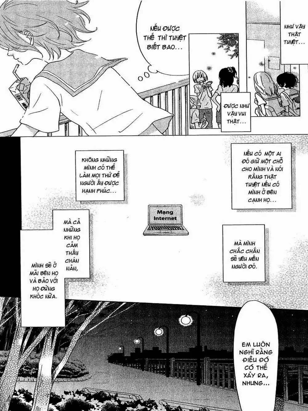 Truyện Tranh Quái Vật Bàn Bên - Tonari No Kaibutsu-Kun trang 4