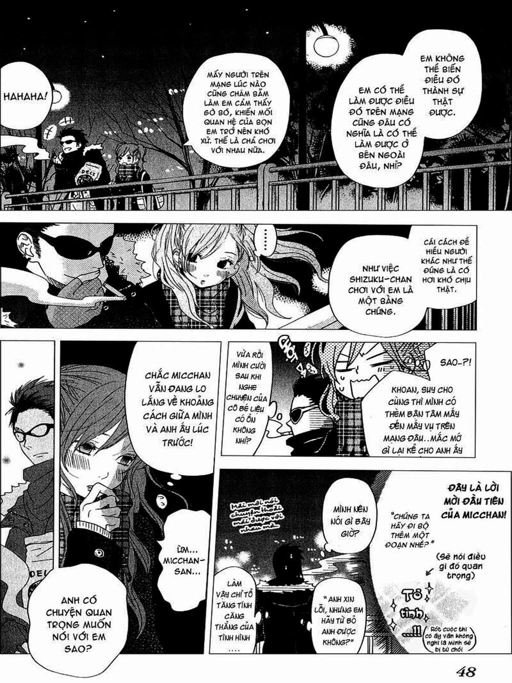 Truyện Tranh Quái Vật Bàn Bên - Tonari No Kaibutsu-Kun trang 4