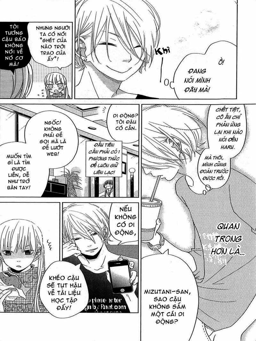 Truyện Tranh Quái Vật Bàn Bên - Tonari No Kaibutsu-Kun trang 4