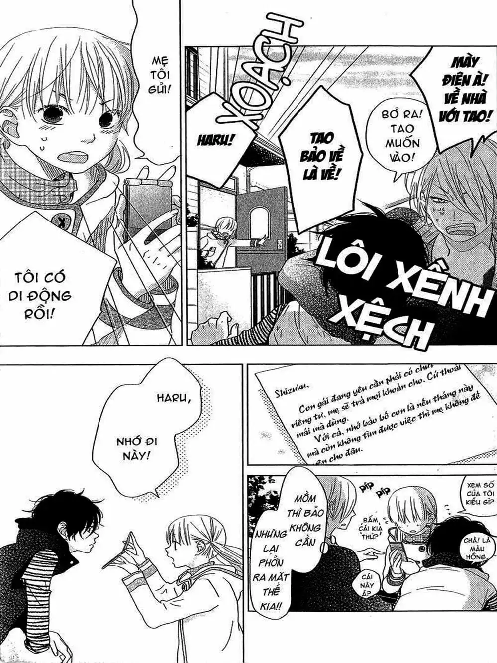 Truyện Tranh Quái Vật Bàn Bên - Tonari No Kaibutsu-Kun trang 4