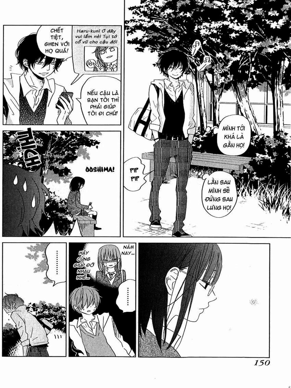 Truyện Tranh Quái Vật Bàn Bên - Tonari No Kaibutsu-Kun trang 4