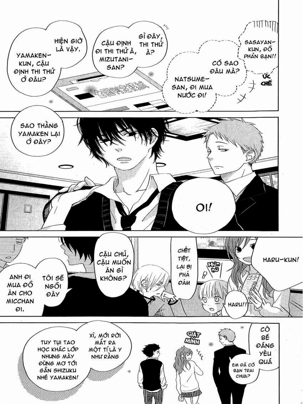 Truyện Tranh Quái Vật Bàn Bên - Tonari No Kaibutsu-Kun trang 4