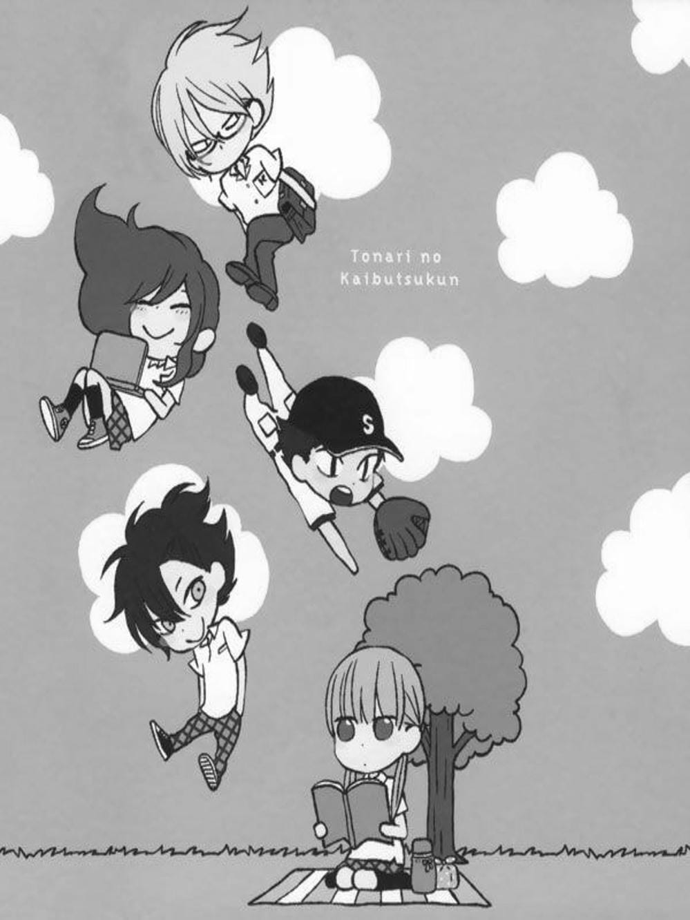 Truyện Tranh Quái Vật Bàn Bên - Tonari No Kaibutsu-Kun trang 4