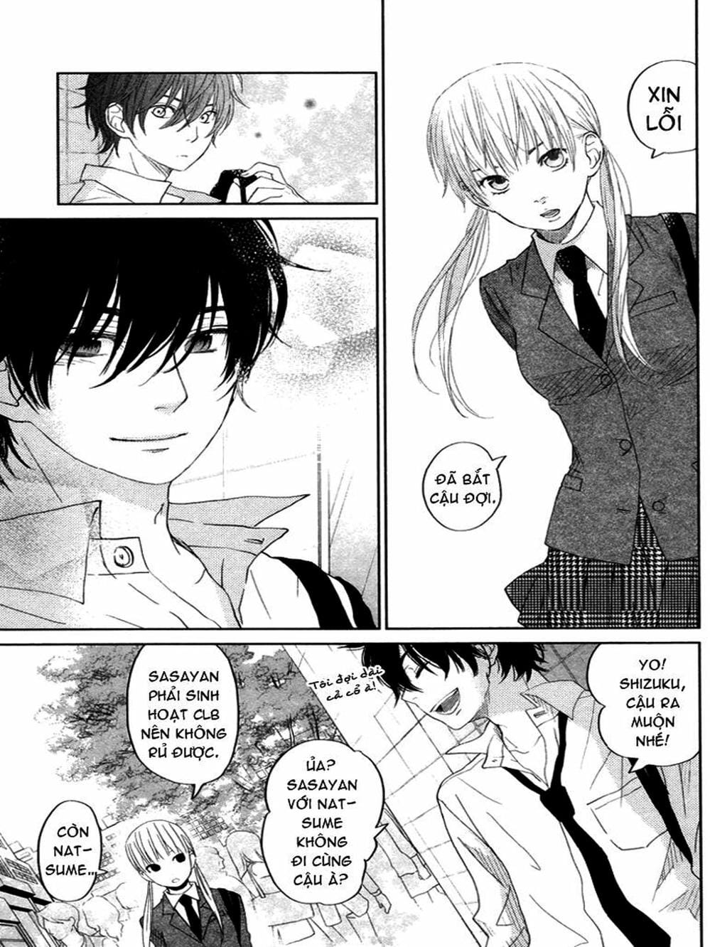 Truyện Tranh Quái Vật Bàn Bên - Tonari No Kaibutsu-Kun trang 4