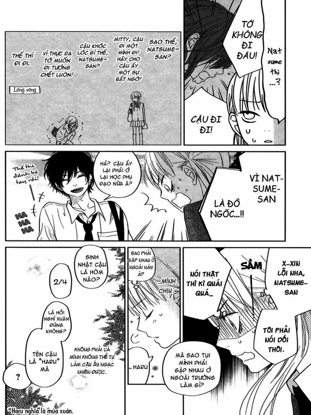 Truyện Tranh Quái Vật Bàn Bên - Tonari No Kaibutsu-Kun trang 4