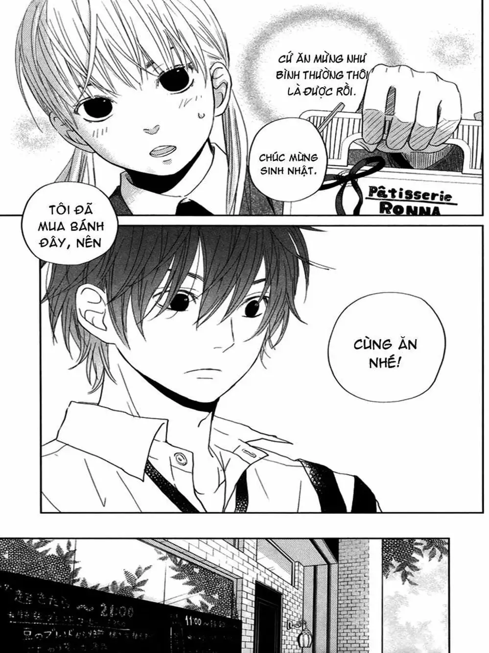 Truyện Tranh Quái Vật Bàn Bên - Tonari No Kaibutsu-Kun trang 4