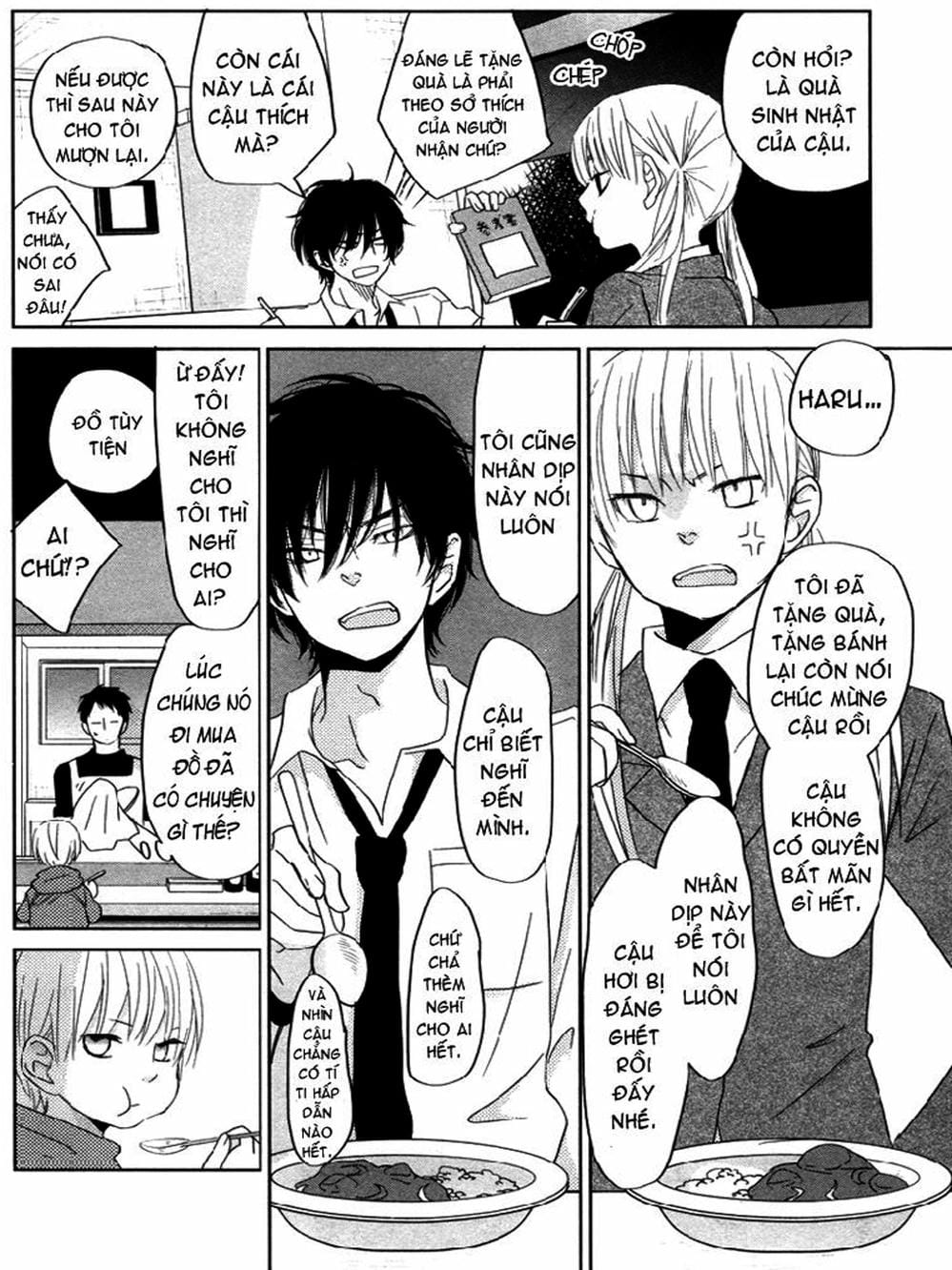 Truyện Tranh Quái Vật Bàn Bên - Tonari No Kaibutsu-Kun trang 4