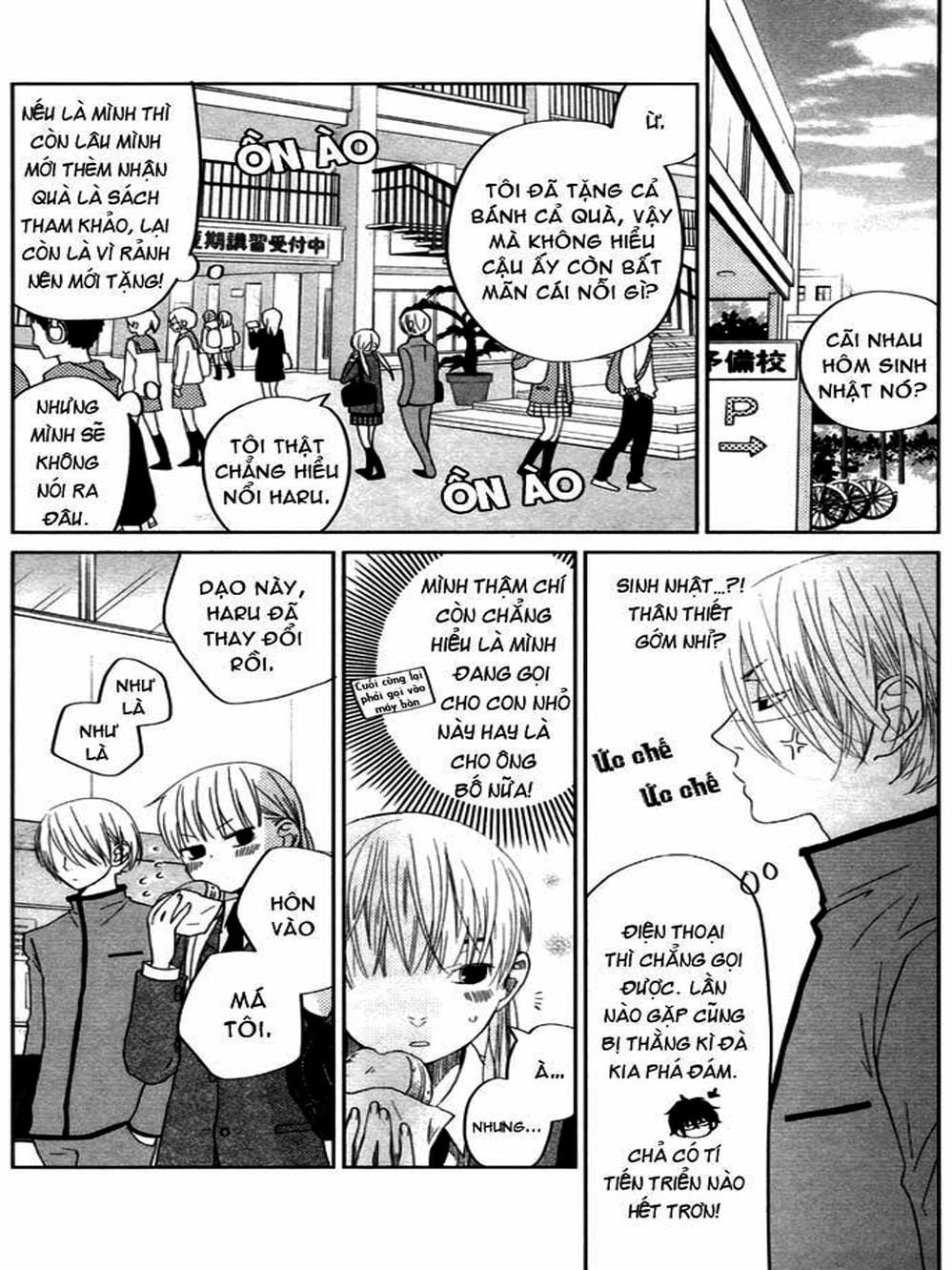 Truyện Tranh Quái Vật Bàn Bên - Tonari No Kaibutsu-Kun trang 4