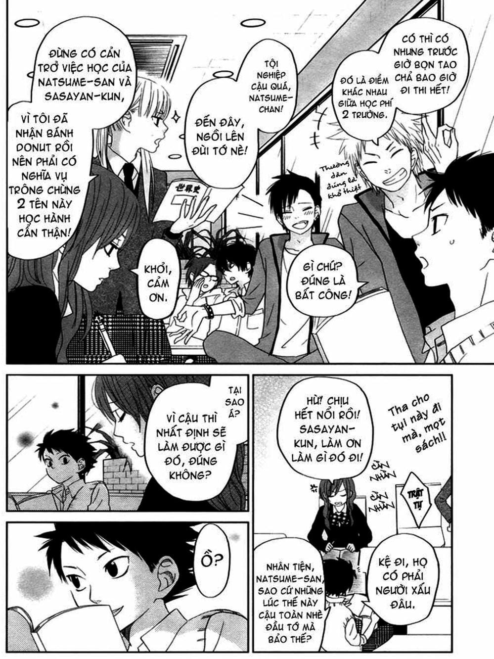 Truyện Tranh Quái Vật Bàn Bên - Tonari No Kaibutsu-Kun trang 4