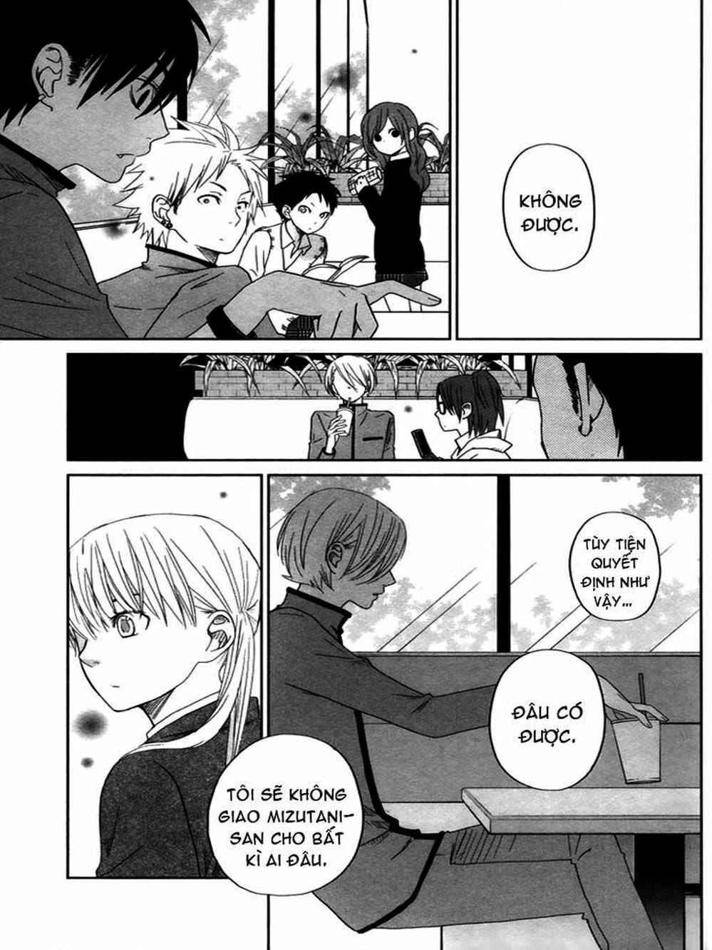 Truyện Tranh Quái Vật Bàn Bên - Tonari No Kaibutsu-Kun trang 4