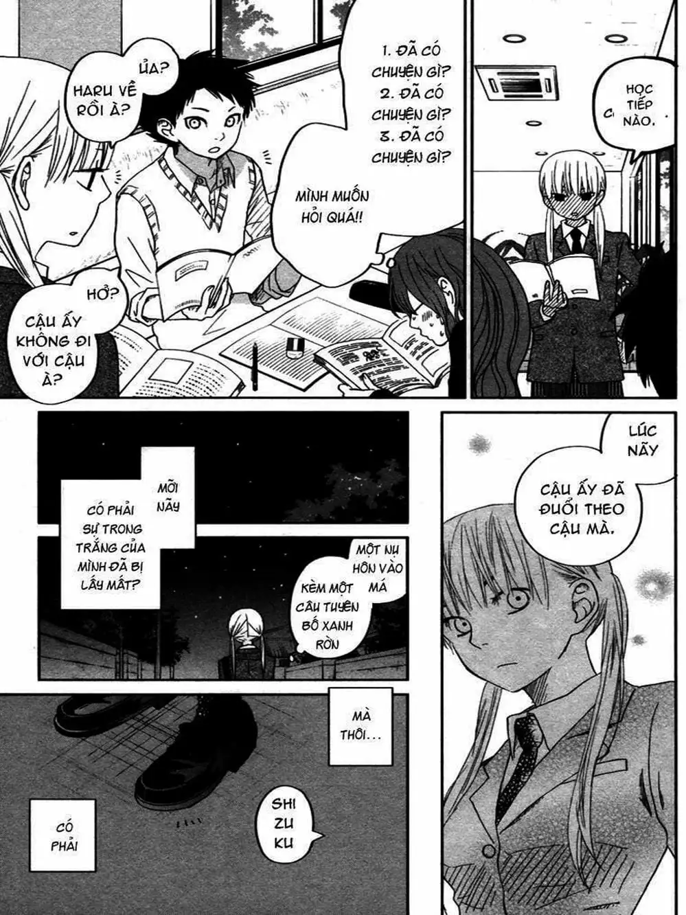 Truyện Tranh Quái Vật Bàn Bên - Tonari No Kaibutsu-Kun trang 4