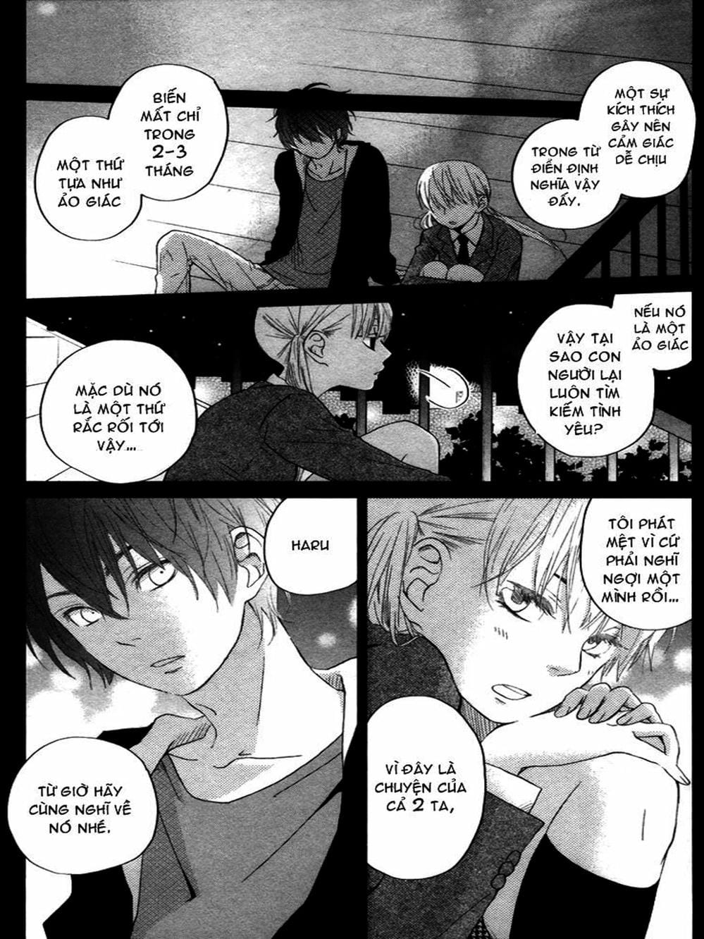 Truyện Tranh Quái Vật Bàn Bên - Tonari No Kaibutsu-Kun trang 4