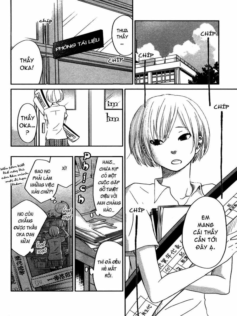 Truyện Tranh Quái Vật Bàn Bên - Tonari No Kaibutsu-Kun trang 4