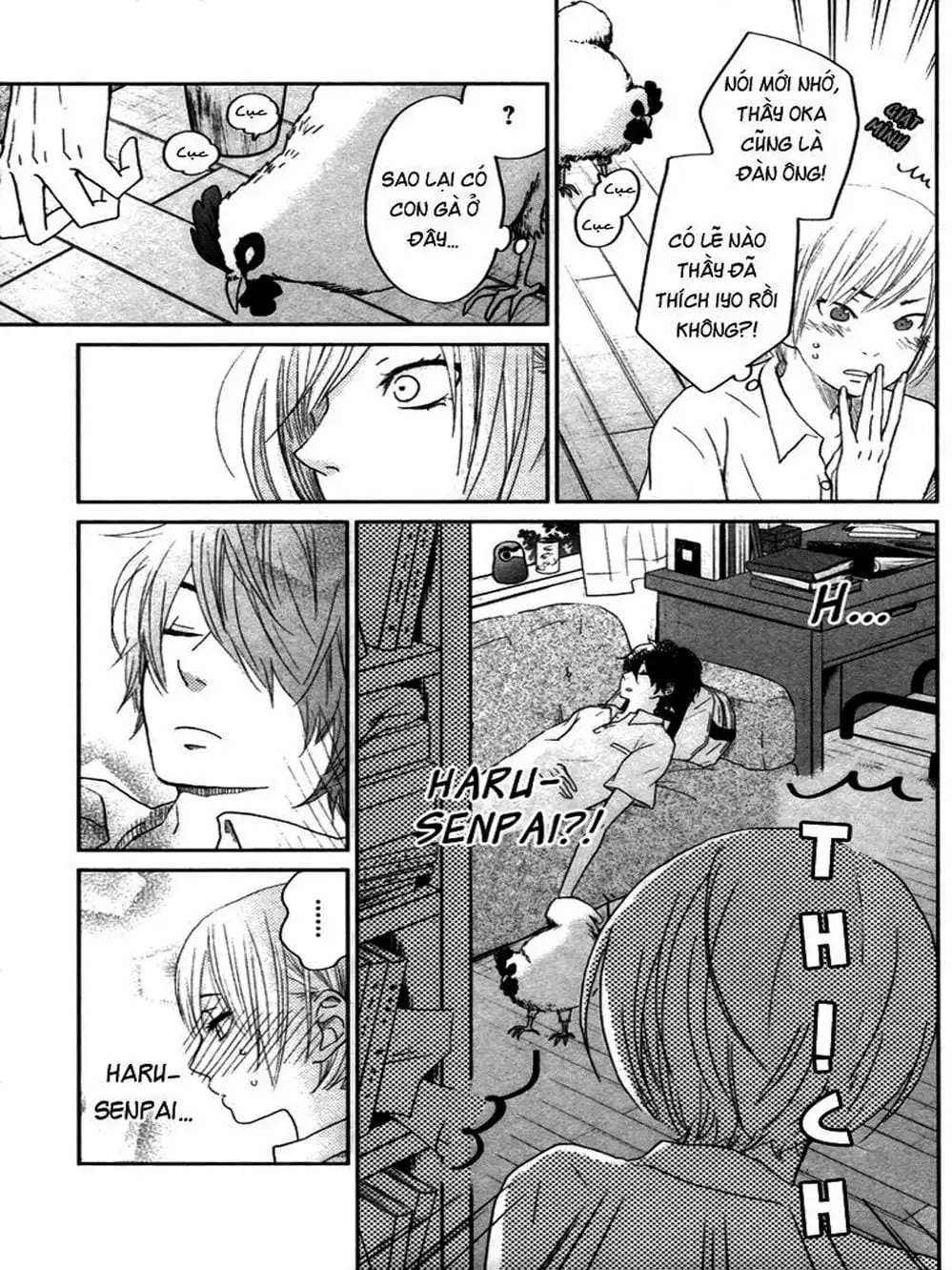 Truyện Tranh Quái Vật Bàn Bên - Tonari No Kaibutsu-Kun trang 4