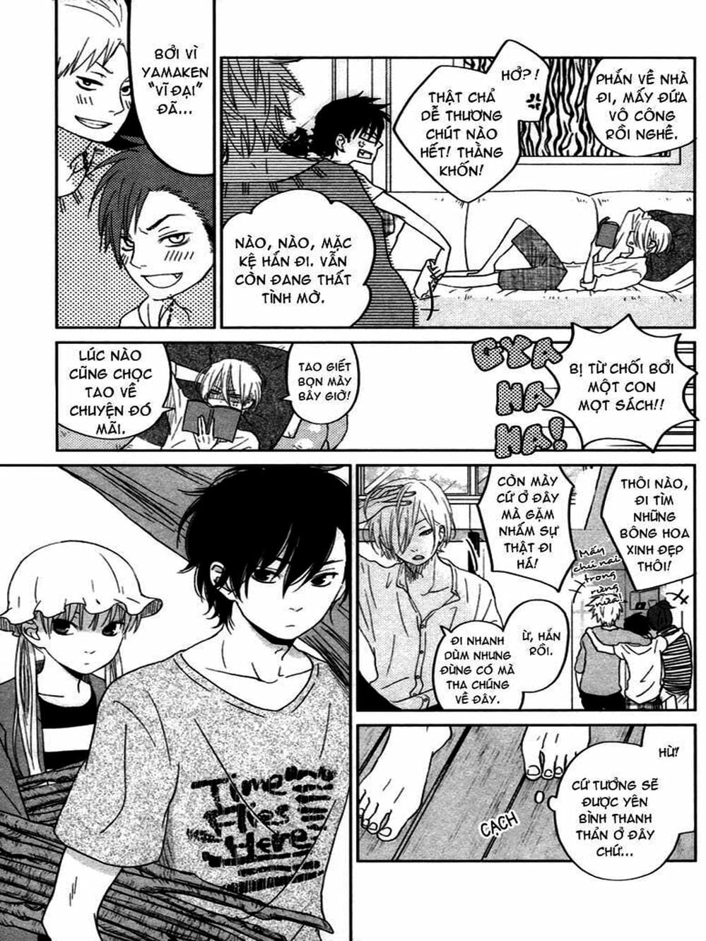 Truyện Tranh Quái Vật Bàn Bên - Tonari No Kaibutsu-Kun trang 4