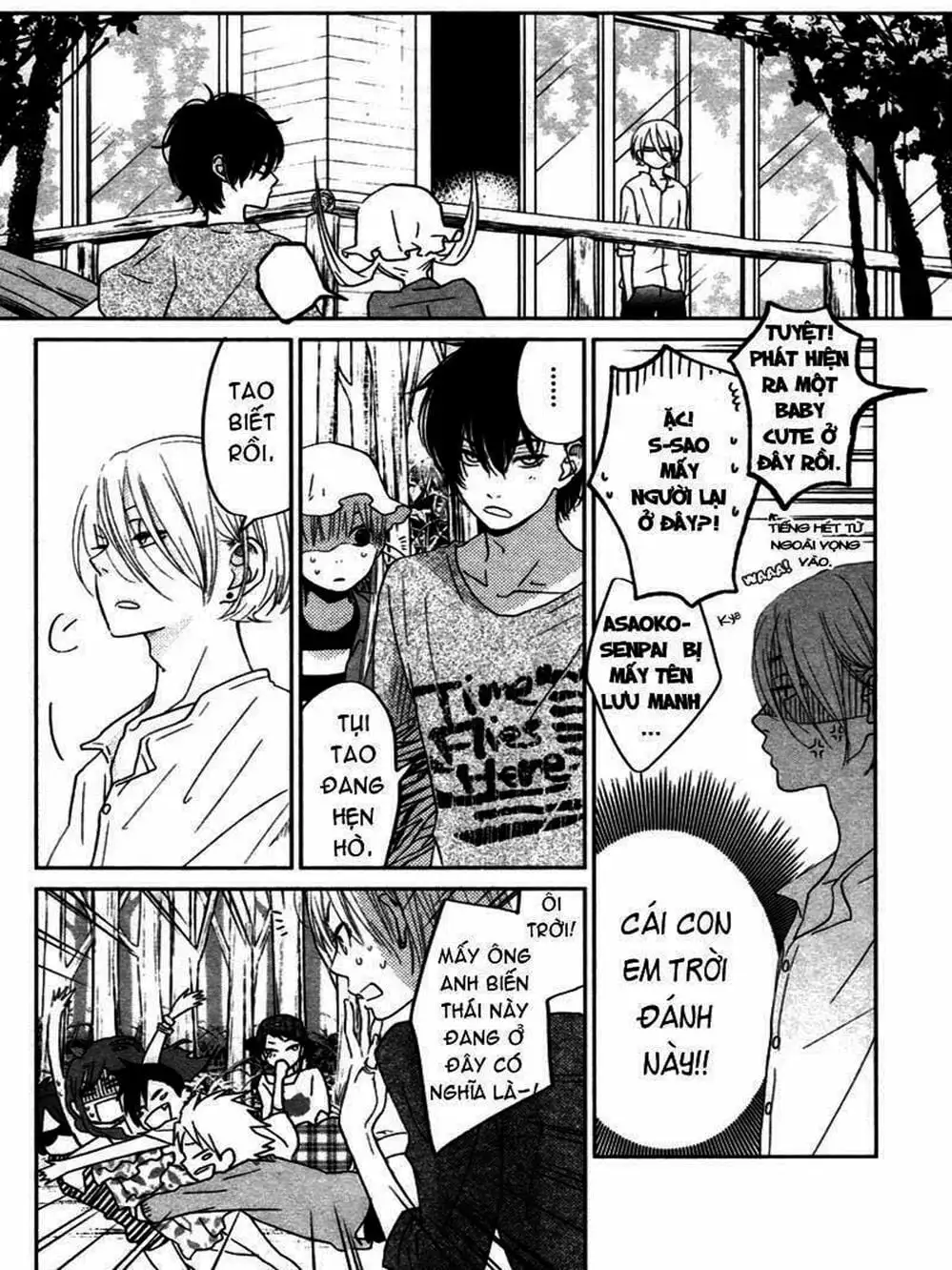 Truyện Tranh Quái Vật Bàn Bên - Tonari No Kaibutsu-Kun trang 4