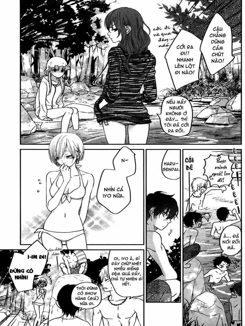 Truyện Tranh Quái Vật Bàn Bên - Tonari No Kaibutsu-Kun trang 4