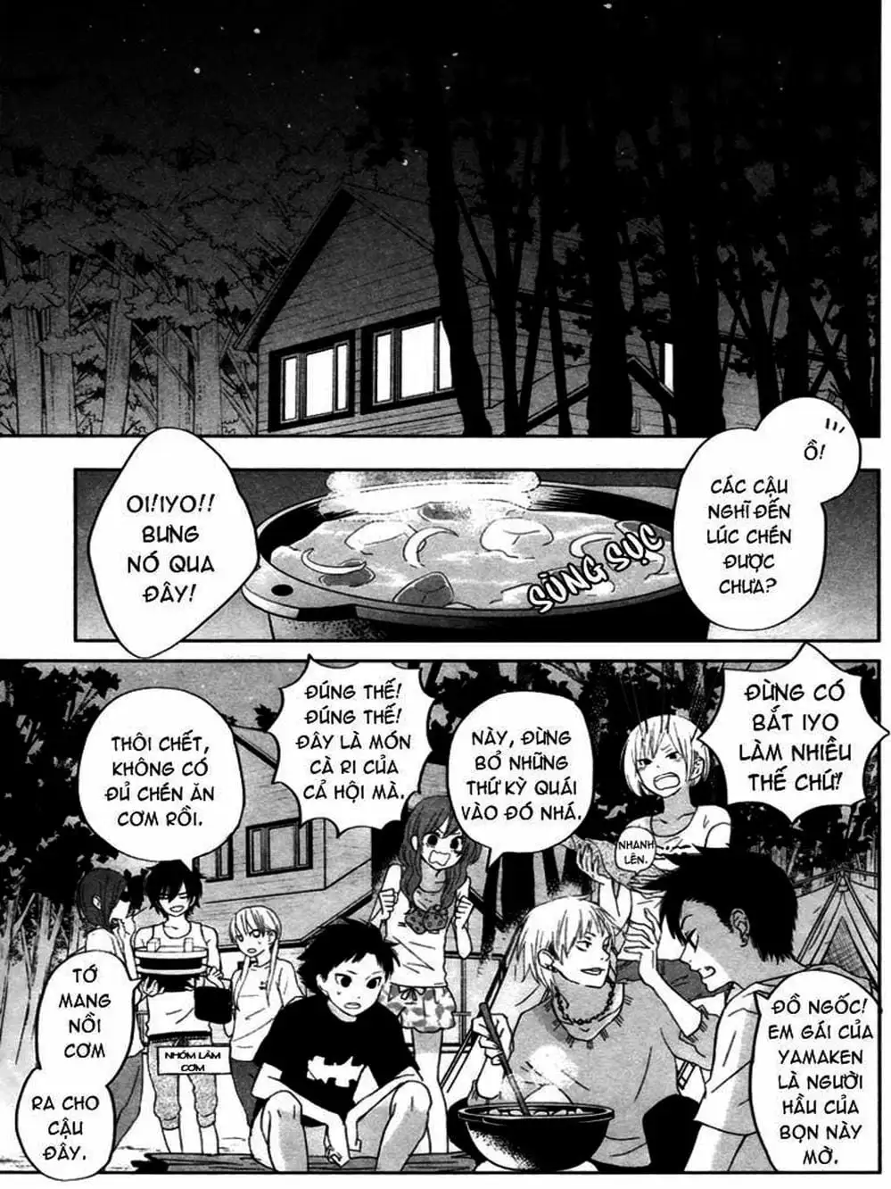 Truyện Tranh Quái Vật Bàn Bên - Tonari No Kaibutsu-Kun trang 4