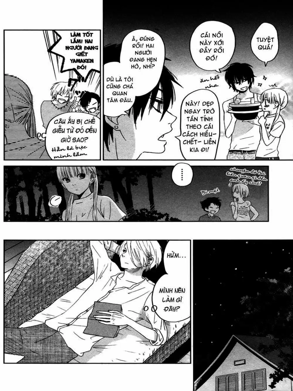 Truyện Tranh Quái Vật Bàn Bên - Tonari No Kaibutsu-Kun trang 4