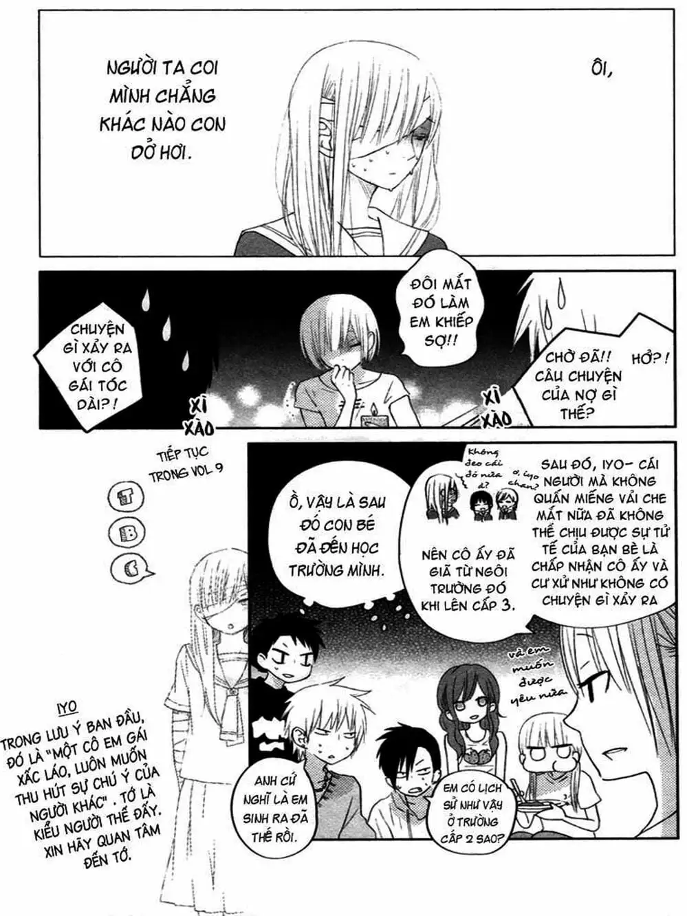 Truyện Tranh Quái Vật Bàn Bên - Tonari No Kaibutsu-Kun trang 4