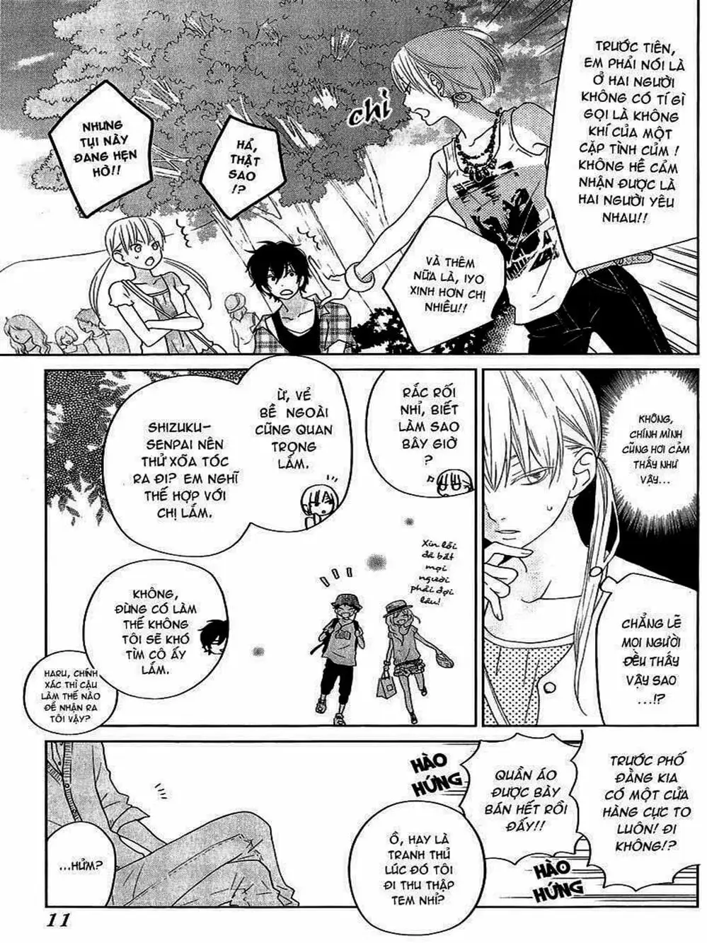 Truyện Tranh Quái Vật Bàn Bên - Tonari No Kaibutsu-Kun trang 4