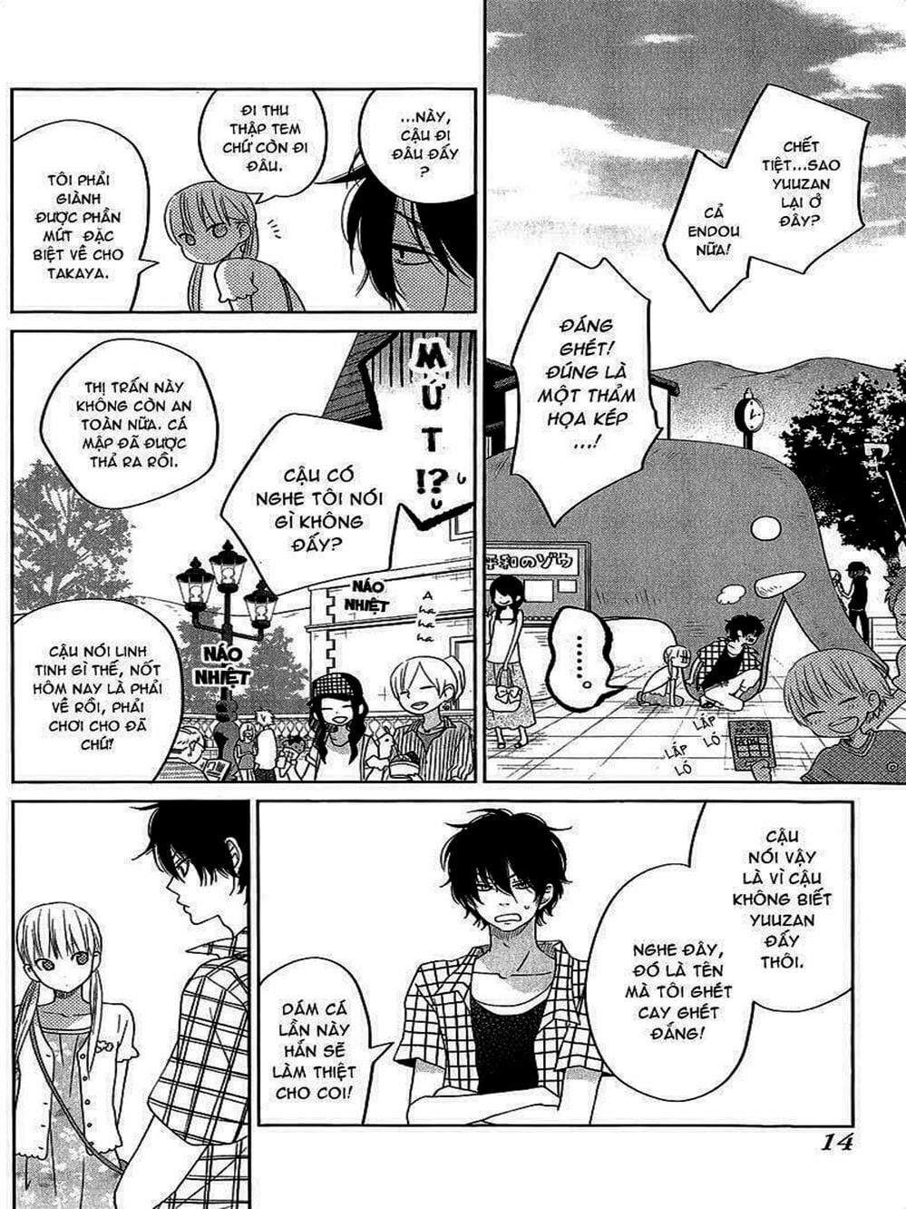 Truyện Tranh Quái Vật Bàn Bên - Tonari No Kaibutsu-Kun trang 4