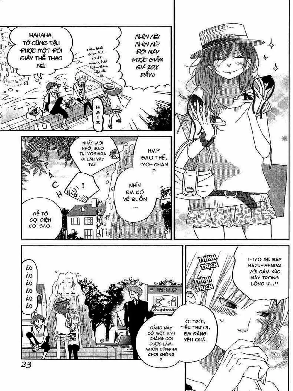 Truyện Tranh Quái Vật Bàn Bên - Tonari No Kaibutsu-Kun trang 4