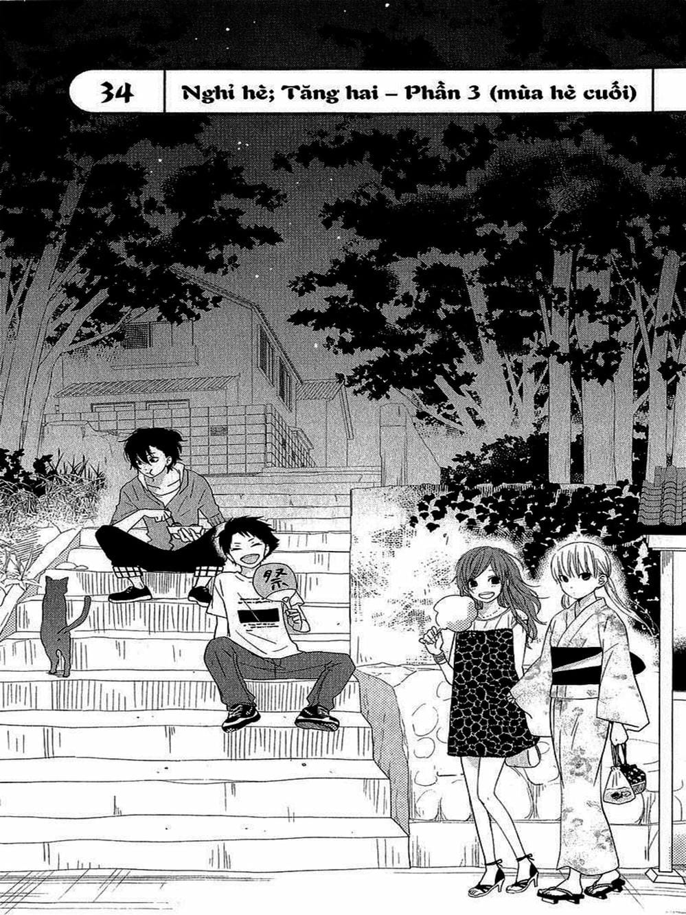 Truyện Tranh Quái Vật Bàn Bên - Tonari No Kaibutsu-Kun trang 4