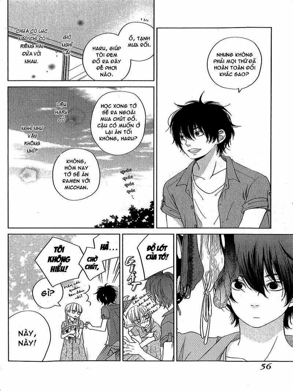 Truyện Tranh Quái Vật Bàn Bên - Tonari No Kaibutsu-Kun trang 4