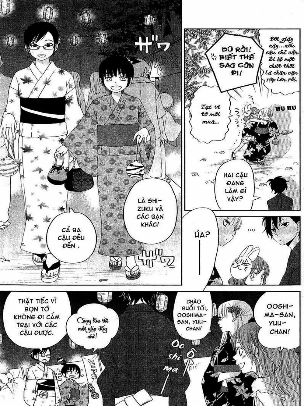 Truyện Tranh Quái Vật Bàn Bên - Tonari No Kaibutsu-Kun trang 4