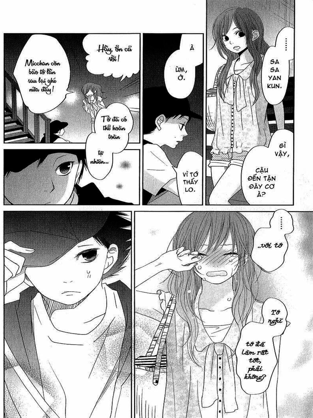 Truyện Tranh Quái Vật Bàn Bên - Tonari No Kaibutsu-Kun trang 4