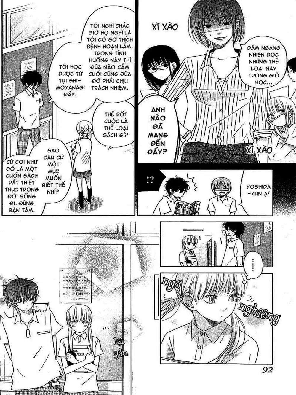 Truyện Tranh Quái Vật Bàn Bên - Tonari No Kaibutsu-Kun trang 4