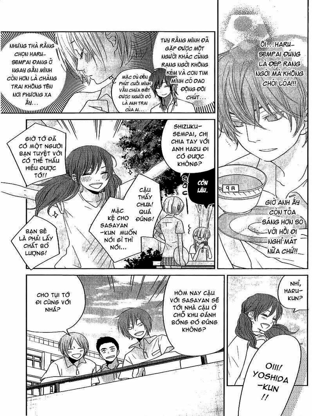 Truyện Tranh Quái Vật Bàn Bên - Tonari No Kaibutsu-Kun trang 4