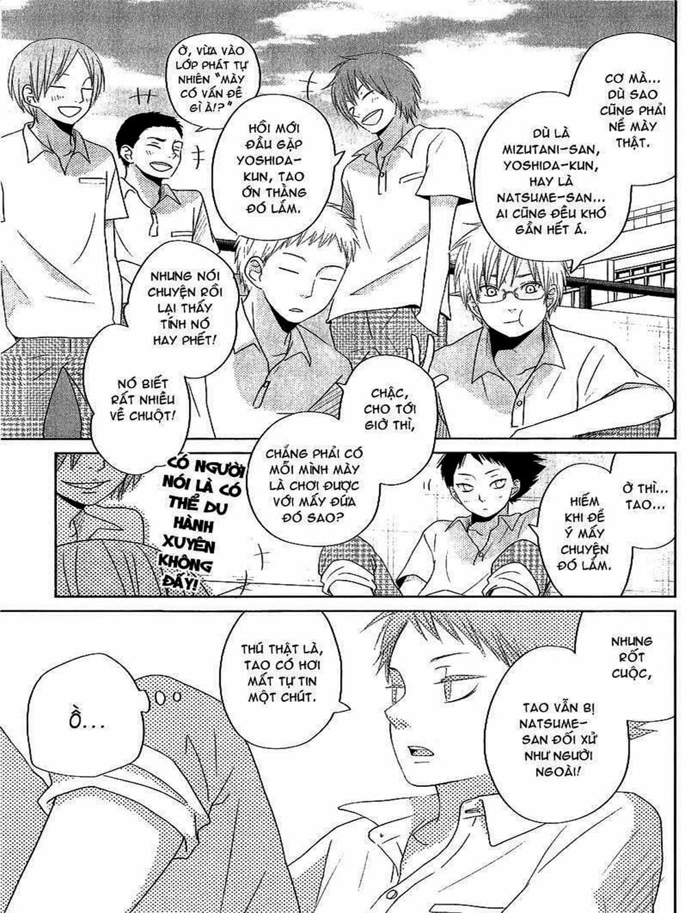 Truyện Tranh Quái Vật Bàn Bên - Tonari No Kaibutsu-Kun trang 4