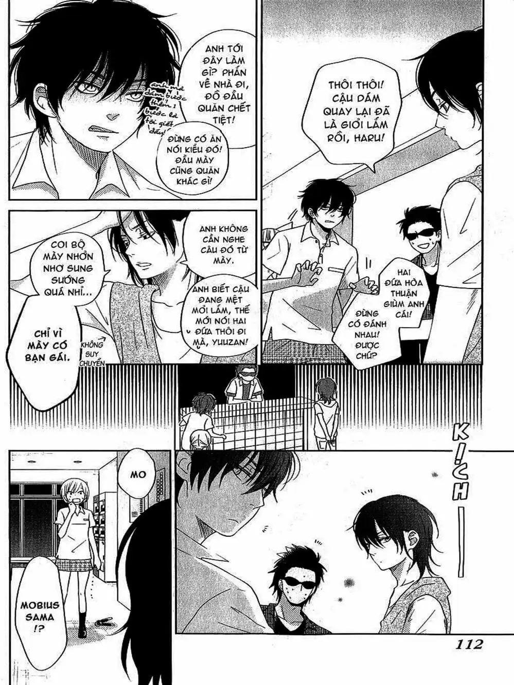 Truyện Tranh Quái Vật Bàn Bên - Tonari No Kaibutsu-Kun trang 4