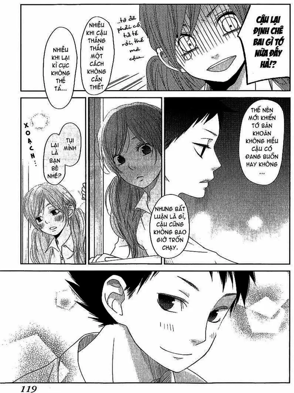 Truyện Tranh Quái Vật Bàn Bên - Tonari No Kaibutsu-Kun trang 4