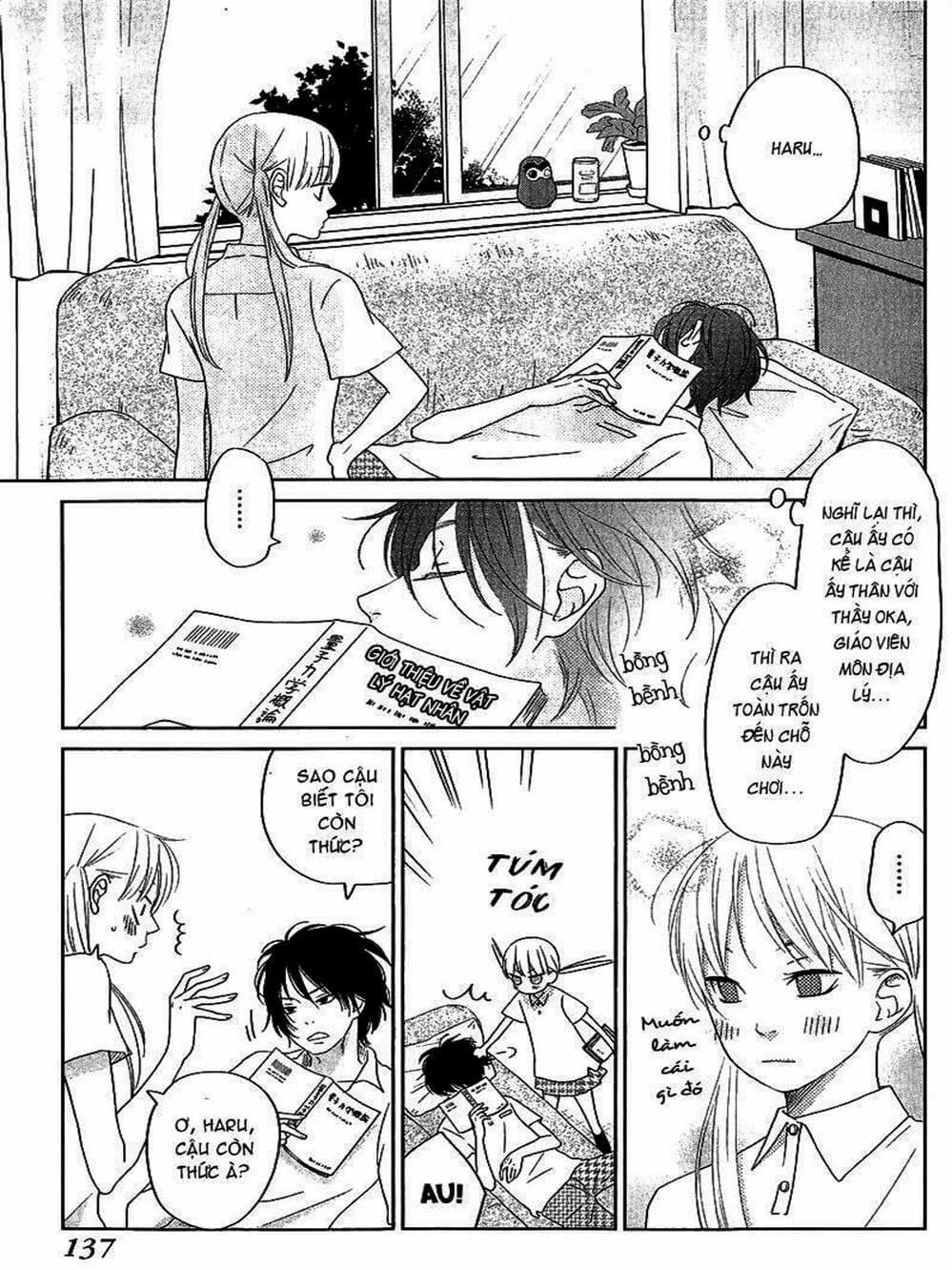 Truyện Tranh Quái Vật Bàn Bên - Tonari No Kaibutsu-Kun trang 4