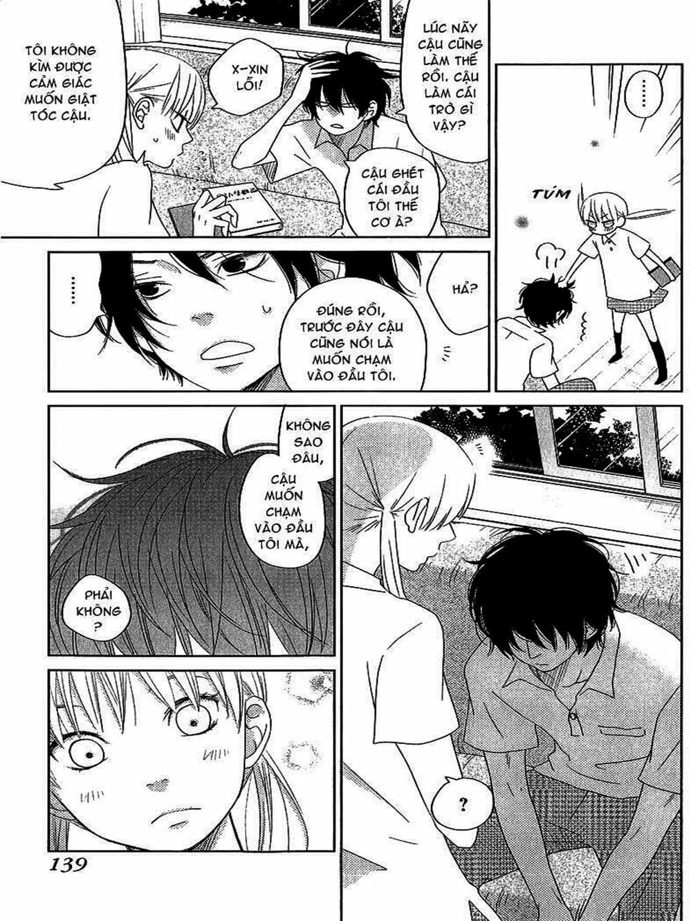 Truyện Tranh Quái Vật Bàn Bên - Tonari No Kaibutsu-Kun trang 4