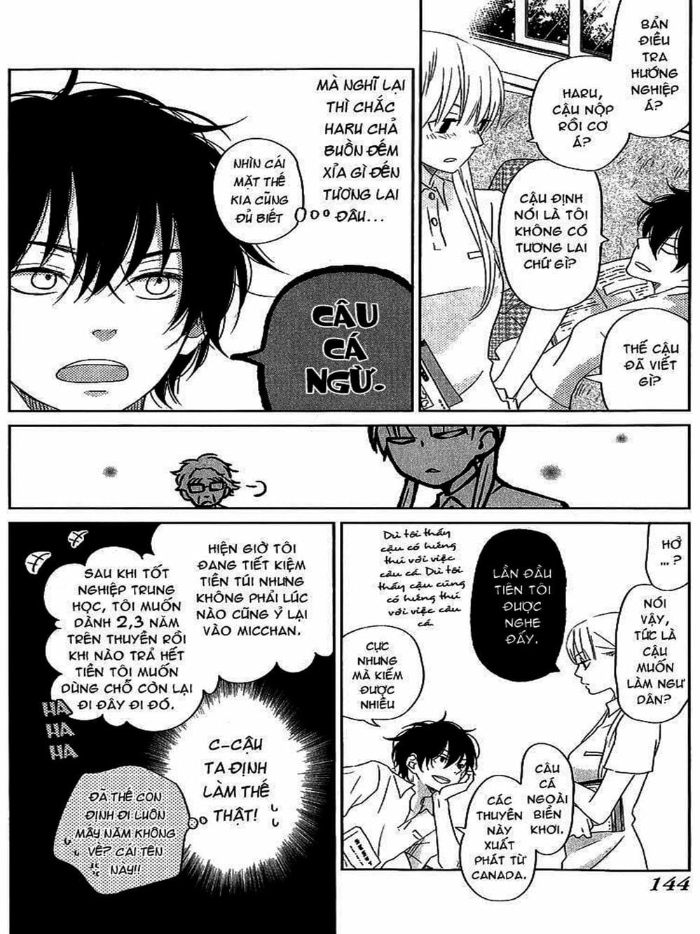 Truyện Tranh Quái Vật Bàn Bên - Tonari No Kaibutsu-Kun trang 4