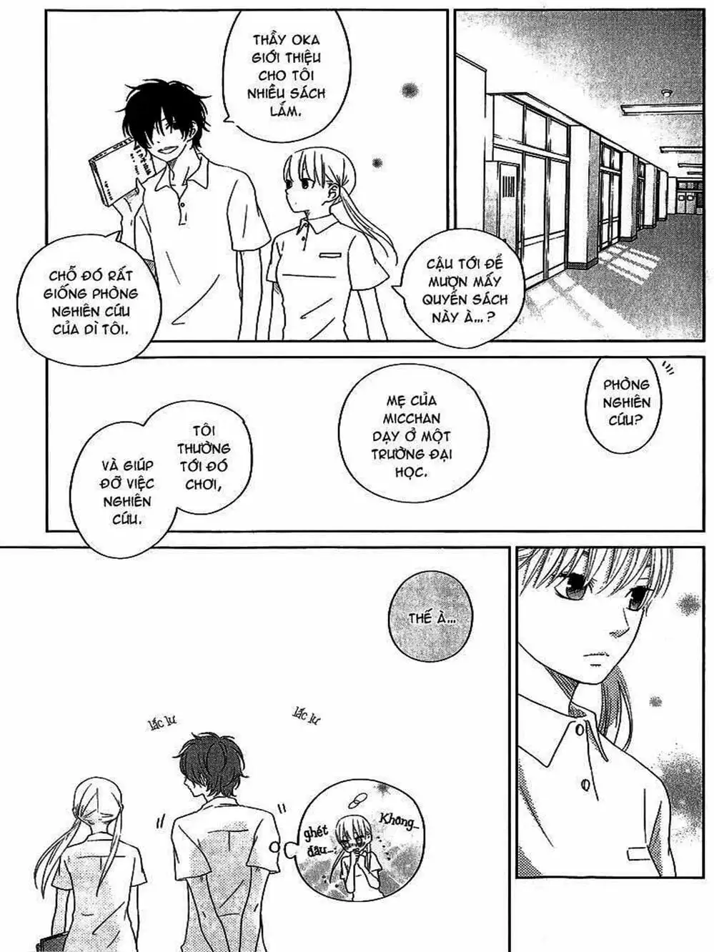 Truyện Tranh Quái Vật Bàn Bên - Tonari No Kaibutsu-Kun trang 4