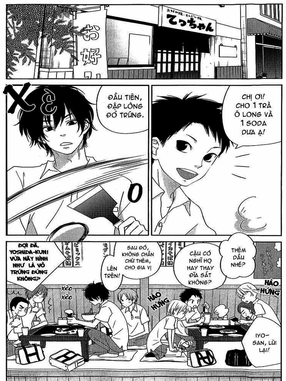 Truyện Tranh Quái Vật Bàn Bên - Tonari No Kaibutsu-Kun trang 4